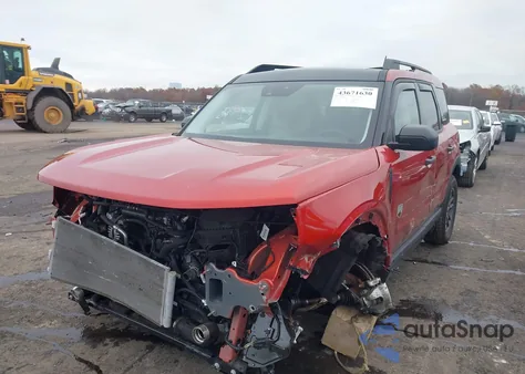 2024 Ford Bronco Sport Big Bend из США, поврежденный, VIN 3FMCR9B64RRF49248